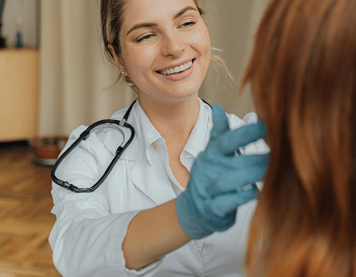 A blank sheet with a Nutrition Plan table on it, surrounded by various fruits and vegetables